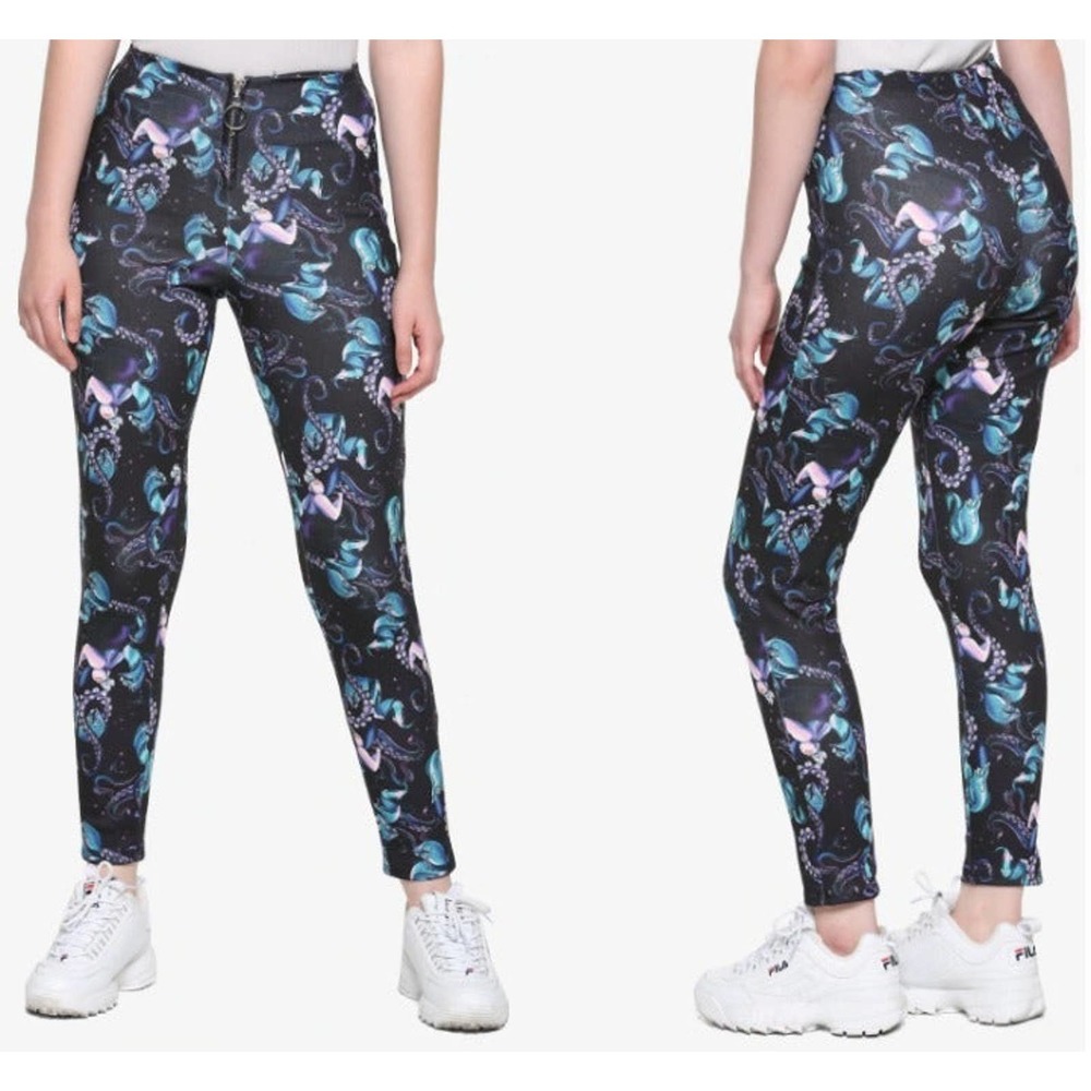 Disney Ursula zip up pants
